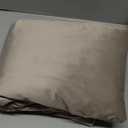 StangH Camel Beige Light Blocking Velvet Curtains Extra Long for High Ceiling, Rustic Decor Tall Window Treatment Winter Chill Blocking Sound Dampening for Villa, W52x L144, 2 Panels