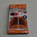 HORUSDY 32-Piece Hex Key Set with Another Torque Handle, Allen Wrench Set Inch/Metric MM(0.7mm-10mm) SAE(0.028"-3/8)