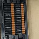 Duracell Coppertop AAA Alkaline Batteries With Power Boost Ingredients, 28 Count (Pack Of 1), Long-Lasting Alkaline In Re-Closable Pack For Quick Access And Organized Storage