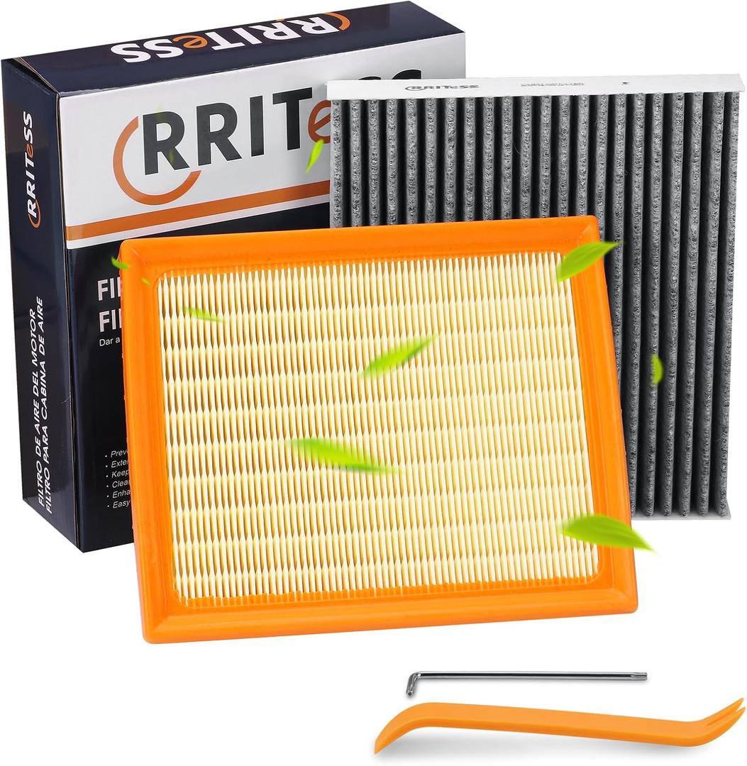 CA10741 Engine Air Filter CF10285 Cabin Filter, Compatible with Toyota 2016-2018 RAV4 Hybrid 3.5L, 2010-2018 Prius, LEXUS 2015-2021 NX300h, 2011-2017 CT200H
