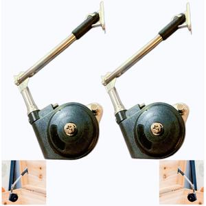 2 Pack | Toy Box Hinges Soft Close, Lid Support Chest Hinges for Wooden Box Trunk Chest | Tension Adjustable Soft Close Hinges for Toy Box, Also for Lift up Flip Doors