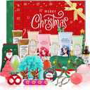 Advent Calendar 2025-24 Days of Luxury Bath & Body Gifts Set, Christmas Countdown Calendar Holiday Gifts, Skincare Beauty Gift Baskets