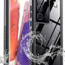 MOZOTER for Samsung Galaxy Note 20 Case Waterproof,[IPX8 Underwater Case][Full Body Shockproof & Military Dropproof] Clear Sound Quality Built-in Screen Protector for Samsung Note 20 6.7 inch-Black