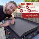 Kitchen perfection 22" Premium Silicone Griddle Cover Mat for Blackstone Griddle 22 Inch - Hermetic Protection from Rust & Debris All Year, Fits All Blackstone 22 Inch Models - Food Grade Silicone