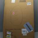 BOMINICA Irregular Wall Mirror Asymmetrical Mirror for Bathroom Living Room Entryway Bedroom, 19.5" x 33.5" (Black)