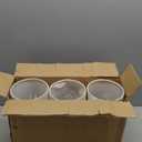 Chandelier Lamp Shades, Small Lamp Shades Clip-on Bulbs Only for Candelabra Bulbs, Beige Chandelier Shades 6 Pcs, Mini Lampshades for Chandeliers 5.1" X 5.1" X 5.3, Home Decor Fabric Linen Lampshade