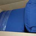 Outdoor Loveseat Cushion Set, 46" x 26" Loveseat Cushions for Outdoor Furniture, Waterproof & Fade-Resistant Patio Furniture Cushions, Deep Seat Cushion for Bench, Swing and Couch, Navy Blue