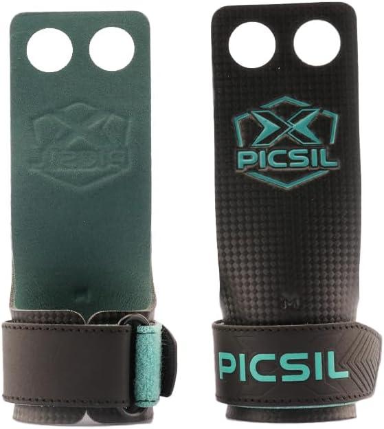 PICSIL | Falcon Grips | Grip All Surfaces and Bar Types | Use with Magnesium | Carbon Fibre Material | for Crosstrainig, WOD, Gym & Calisthenics |