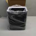 Yatmung 4 Gallons Bathroom Trash Can Automatic Touchless - 15.5 Liters Smart Trash Can Motion Sensor - Narrow, Plastic - Slim Electric Trash Bin - Skinny Garbage Can with Lid (Matte Black)