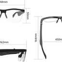 AIRMARS Smart Glasses for Men and Women, Built-in Mic & Speakers, Voice Control, Blue Light Filtering, Photochromic Lenses, UV Protection Audio Sunglasses (Photochromic)