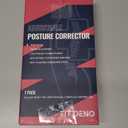 Fit Geno Posture Corrector for Women Invisilite: Invisible Lightweight Back Brace for Neck Shoulder Upper Back Pain Relief - Improve Posture Correct Hunchback Slouching Under Clothes XX-Large