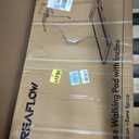 TREAFLOW Treadmill with Incline for Home, Walking Pad with Handle Bar | Foldable Treadmill, Portable Walking Running Machine, Low Noise, LED Display, 6.2 MPH, 
43.07"D x 21.45"W x 39.96"H