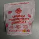 Creatine Monohydrate Gummies for Women & Men, Boost Focus, Strength, and Endurance, Vegan, Gluten-Free, Non-GMO, 5 Grams of Creatine per Serving, 30 SVG, Tropical Punch Best By 07/2027