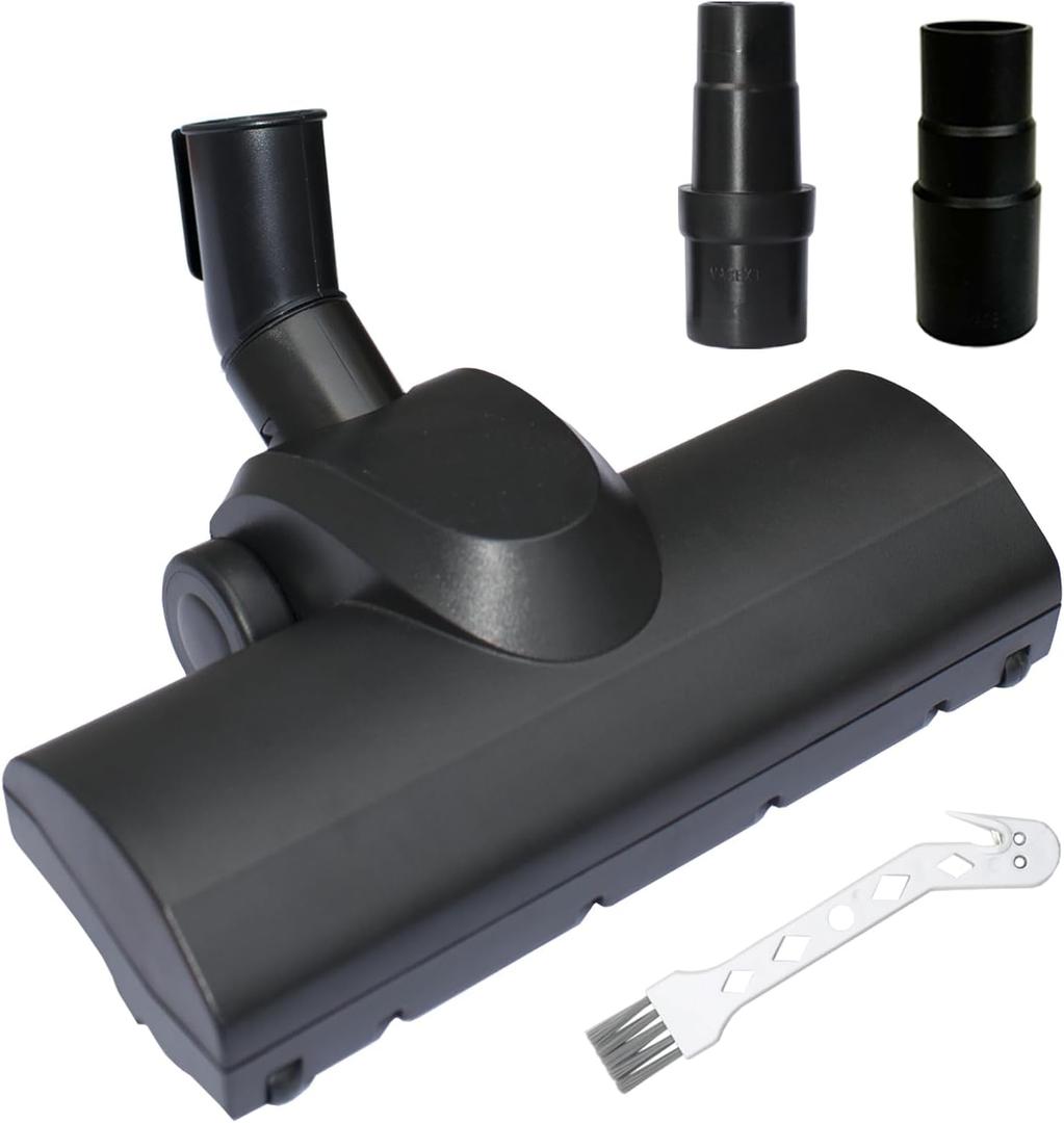 Vacuum Crevice Tool & Dust Brush plus Hose Adapter compatible with Shark HV300 HV301 HV371 HV372 NV500 NV501 NV650 NV680 NV350 NV351 NV360 NV151 UV675 & Miele C1 C2 C3 (Turbo Brush Head)