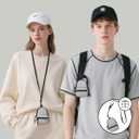 Backpack for Women & Men, Casual Lightweight Unisex Backpack with Dual Padded Back & Anti-Theft Pocket (navy blue)