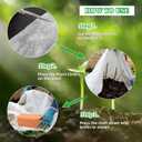 Plant Covers Freeze Protection, 10ft30ft Frost Blankets for Outdoor Plants, 1.1oz/yd Garden Fabric Plant Floating Row Cover, Winter Frost Cloth Plant Freeze Protection for Cold Weather