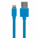 CELLCandy USB-to-Lightning Sync/Charge Cable - Tropical Blue, 3 Feet
