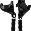 Motorcycle Rear Passenger Foot Pegs Rests Pedal Mount Kit Fit For Harley Sportster XL 883 1200 Iron Forty-Eight 48 Seventy-Two 72 (2014-2022)