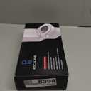 Bidet Attachment for Toilet, Non-Electric Cold Water Bidet with Pressure Controls, Dual Nozzles for Frontal & Rear Wash, Retractable Self-Cleaning White