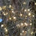 Pooqla RGB Christmas Net Lights, Color Changing Outdoor LED Mesh Lights, 14.8x4.9 ft 240 LED Christmas Outdoor Net Light, Connectable Plug in Waterproof Tree Light Bushes Decor (Green Wire)