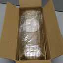 Mezchi 6 Pack Gold Silverware Kitchen Drawer Organizer, ​​Stainless Steel Silverware Tray for Drawer, Utensil Holder for Party, Cutlery and Flatware Basket for Knife, Fork, Spoon, 12 × 5 × 2IN