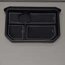 Muslogy Dashboard Storage Box Compatible with 2024 Tacoma Accessories Center Console Organizer w/ 8-inch Screen for 24Tacoma SR SR5 TRD PreRunner TRD Sport Off-Road Pro Trailhunter (Blue)