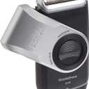Braun Electric Razor for Men, M90 Mobile Electric Shaver, Precision Trimmer, Washable (1 Count (Pack of 1), Silver)
