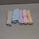BAMBOO COOL Girls Underwear Breathable Moisture-Wiking Panties Lightweight Soft Solid Color Briefs (5 Pack, Size XL)