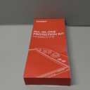 ivoler Dockable [Mag-Safe Fit] Grip Case for Nintendo Switch 2,5-in-1 Kit: Silky-Smooth Matte PC Hard Shell, Detachable 2 x Joycon Grips Cover, 2 x Screen Protector Scratch Shock Protection Full Set