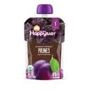 Happy Baby Organics Clearly Crafted Stage 1 Baby Food Pouches, Prunes, 3.5 Ounce Pouch (Pack of 16) (EXP 05/11/27)