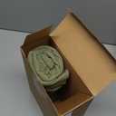 Salt Earth 100% Organic Cotton Muslin Standard Fitted Crib Sheet for Boys, Girls & Toddlers  52"x28", 2 Pack Soft Breathable Natural Cotton Mattress Bed Sheets, Neutral Crib Sheet (Green & Rust)