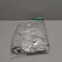 Cuban Guayabera Short Sleeve Shirt, Wedding Beach Bartender Casual (4X-Large, Light Grey)