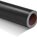 RUSPEPA Black Wrapping Paper - Solid Color Matte Gift Wrapping Paper Roll Perfect for Wedding, Birthday for Men, Christmas, Baby Shower, Graduation Gifts, Father's Day Gifts - 17 Inches X 32.8 Feet