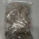 Crystal Chandelier Beads Beebel 19.7Ft Clear Glass Crystal Beads Lamp Chain Garland for Chandelier Prism Octagon Beads Chain for Wedding Home and DIY Craft Jewelry Decoration