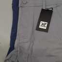 X RAY 2 Pack Boys Regular Fit Stretch Chino Golf Short, Kids Flat Front Casual Dress Shorts, Size W:14