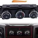 Heater AC Climate Temperature Control, Compatible with Dodge RAM Truck 1500 2500 3500 4500 5500 2010 2011 2012, Replace 55111290AE 68090626AD