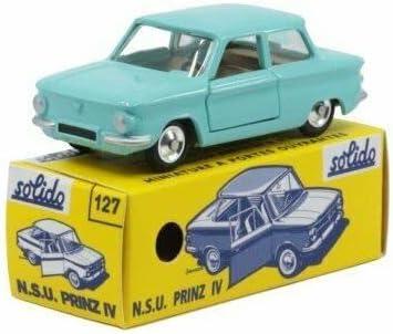 OPO 10 - Collection Miniature car 1/43 Solido Compatible with NSU PRINZ IV Turquoise - 1271