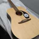 Fender California Debut Redondo Series Acoustic Guitar Pack, Beginner Guitar, Includes Gig Bag, Stand, and More, Natural