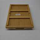 Bamboo Serving Tray with Foldable Legs - Bed Tray with Handle  Bamboo Tray for Sofa, Eating and Laptops, Snacking and Working