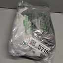 Mrs Awesome No Hook Shower Curtain with Snap-in Liner, Less Time On/Off, Embossed Waffle-Look Textured Fabric Shower Curtain for Bathroom, Soft & Lightweight, 71x74, Gray (Grey)