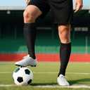 XZQTIVE Soccer Shin Guards with Shin Sleeves and Soccer Socks, Football Shin Pads Set for Kids Youth and Adult
