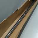 MODE Cambria Designer Series - Premium 10 foot Custom Curtain Rod - 1-1/8 inch Large Diameter - Non-Adjustable for a Seamless Look - Premium Designer Brackets and End Caps - Satin Black Finish