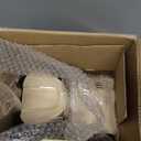 SUSTEAS Rotary Cheese Grater with Handle - Vegetable Shredder with 5 Well-designed Blades & Strong Suction Base,Round Mandoline Slicer & Food Chopper for Kitchen,with Blade Storage Box(Beige)