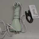Conair Handheld Garment Steamer for Clothes - Power Steam: Small Size, Big Power - Great for Home, Office, or Travel with Dual Voltage for Worldwide Use, Mint Green