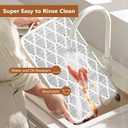 Drawer and Shelf Liner for Kitchen Cabinets, 11.8IN x 30FT Non-Adhesive Strong Grip Thickened Cabinet Liners for Shelves, Non-Slip Mats Shelving Paper Protect Cupboard, Dresser, Pantry | Gray