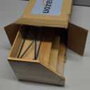 Prosumer's Choice Bamboo Desk Organizer for Office and Home  Natural Bamboo Mail Organizer for Countertop - Wooden Desktop Organizer for Mail, Files, Letters, and Tabletop Storage