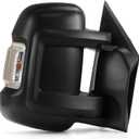 For Ram ProMaster 1500/2500/3500 2014-2022 Door Mirror Passenger Side | Power Folding | Heated | w/Signal | Replacement For CH1321432 | 5VF00JXWAG