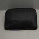 Muslogy Center Console Armrest Cover Fit for Dodge Ram1500 2500 3500 2019-2026 Accessories, Comfort Armrest Pad Console Lid Cushion Vegan Leather 1-Inch Thick(Bucket Seat ONLY, NO Limited,Laramie)