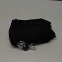 Sunany Travel Pillow, Inflatable Neck Pillow Used for Airplanes/Cars/Buses/Trains/Office Napping with Eye Mask/Earplugs (Balck) (Medium, Black)