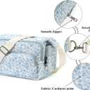 Large Crossbody Bags For Women, RFID, 3 Zipper Pockets, Wide Strap, For Travel, Commute